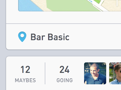 Bar Basic icon ios location photos ui