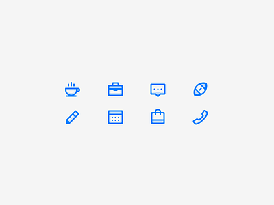 Tiny Onboarding Icons