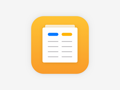 App Icon Design app design icon ios iphone list