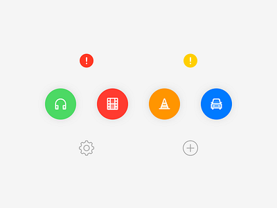 Fun Icons app colorful design icons ui ux