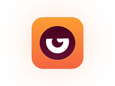 Macromon App Icon app icon diet gym ios mobile orange