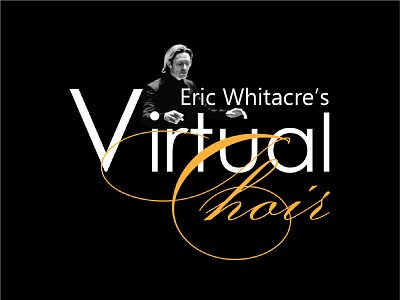 Eric Whitacre's Virtual Choir choir design illustration logo music