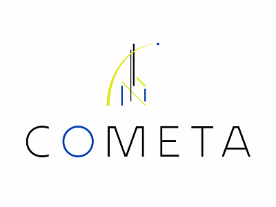 Cometa aerospace dailylogochallenge design illustration logo rocket tech logo