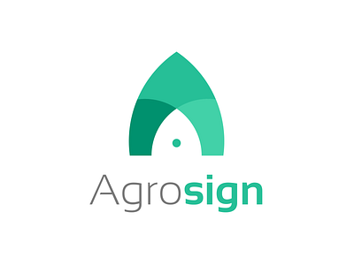 Agrosign logo agriculture branding design electronic signature flat fountain pen green leaf leaf logo logo nib pen nib sign signature vector