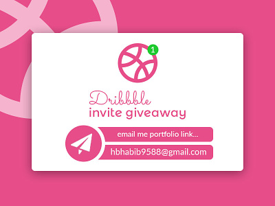 Dribbble Invitation. branding designer creative designer designer dribbble dribbble invitation graphic designer invitation logo designer portfolio