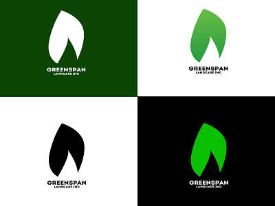 Greenspan logo creation branding design icon logo