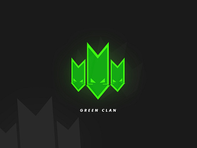 Gaming clan branding design fresh colors illustration logo modern