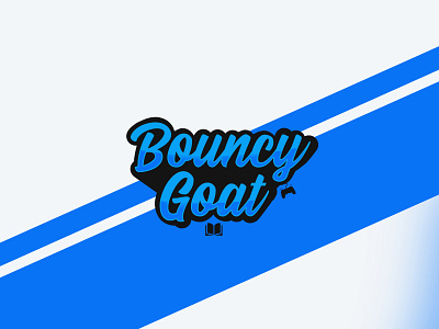 Bouncy goat branding brush car logo clean design fresh colors illustration logo logo alphabet minimal modern typography vector youtube