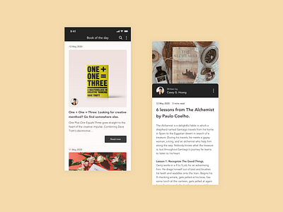 Book Review | Random Shot app app design design ui