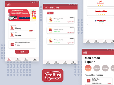 Redesign App Redbus