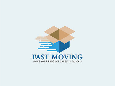 Fast Moving Logo | Custom logo