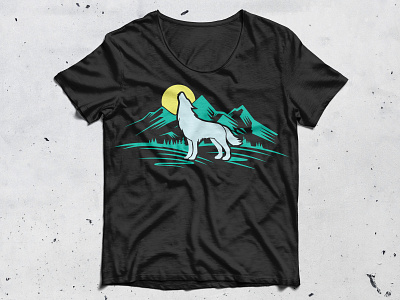 Wolf T Shirt  Custom T Shirt