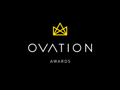 Ovation Awards awards brand graphic design identity logo