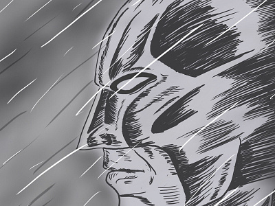 Batman apple pencil batman drawing illustration illustrator ipad pro procreate the dark knight