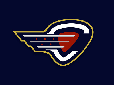Guitar Pick Shield branding identity logo design logos sports logos