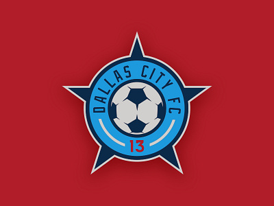 Dallas City FC crest designs logos soccer crests soccer logos sports branding sports design sports identity sports logos