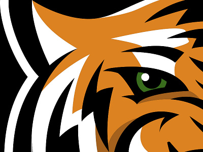 It's The Thrill of the Fight branding cats identity illustration logos sports logos tiger tiger logo