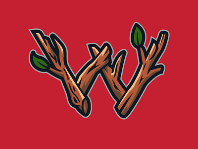 Woodpeckers W baseball logo branding logo logodesign minor league baseball sports logos