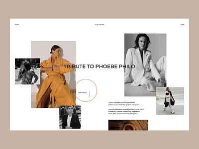 Celine - Fashion Cite Concept animation clothing brand e comerce fashion inspiration style ui ux