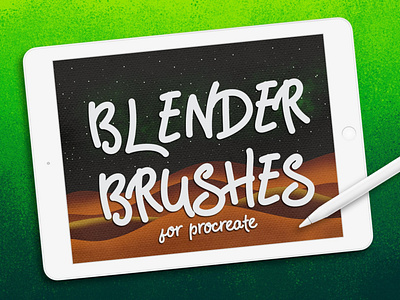 Procreate Brushes: BLENDER BRUSHES
