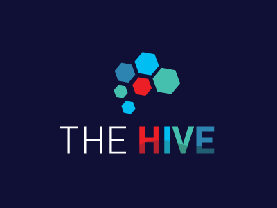 The Hive - for Johnston & Johnston clean color graphic design logo design minimal