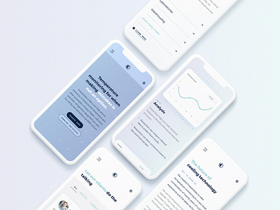 FreezerData - Mobile webdesign