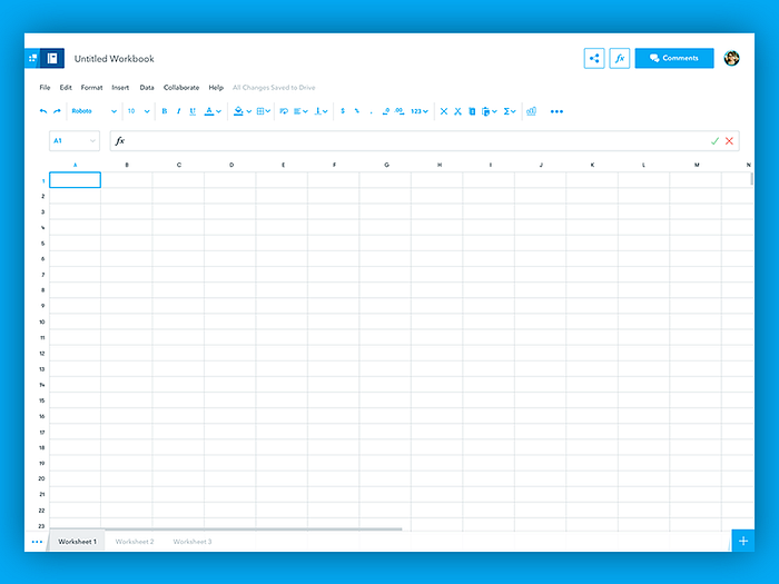 Spreadsheet UI Concept by Ryan Glaze on Dribbble