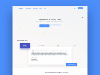 Stream Home Page