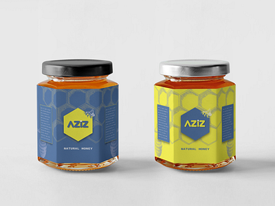 Aziz Natural Honey Brand