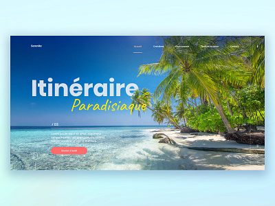 Cruise travel website booking cruise desktop header travel ui deisgn web webdesign
