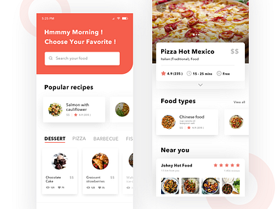 Food App Ui