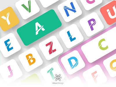 Alphabet Logo Concept alphabet design inspiration logo logo design typography vector