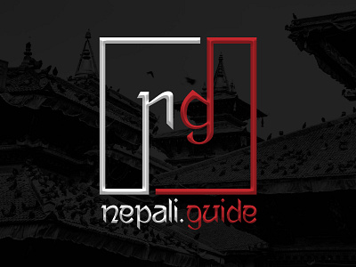 Nepali Guide branding corporate design illustration kathmandu logo nepal nepali nepali design ui ux vector