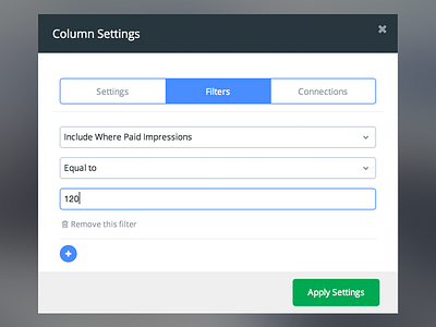 Column Settings