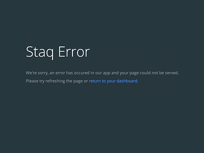 Error Page