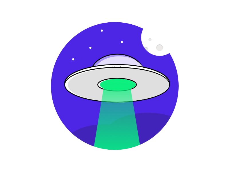 UFO icon graphic ufo space spaceship moon