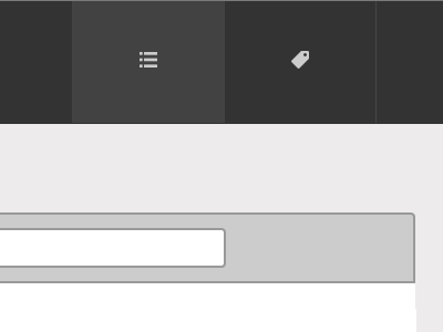 Flat Header Design