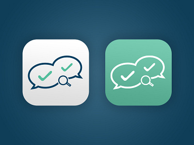 Communication - Search - Connection Icon Design