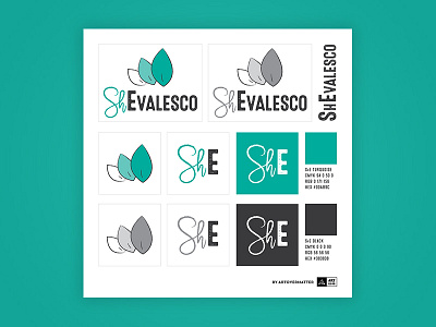 Branding Style Tiles brand design empowerment logo strength