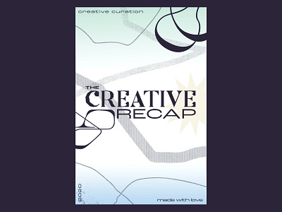 Creative Recap Poster Promo abstract branding creative design graphic design illustration illustrator logo poster poster a day poster art poster design print typography vector