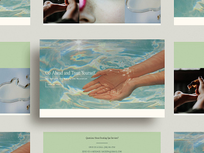 Sage Spa Website Design