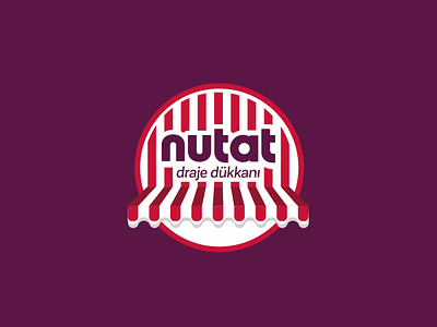 Nutat / Logo Design awning brand canvas chocolate icon letter logo logo design logotype umbrella