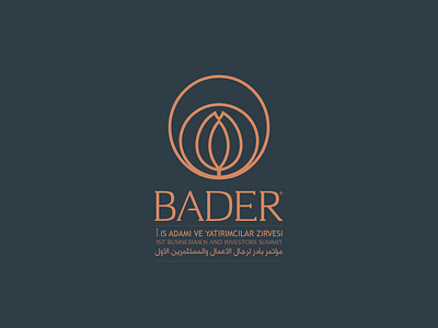 Badeer / Logo Design arabic b brand flower gold icon letter logo logo design logotype premium rebrand tulip