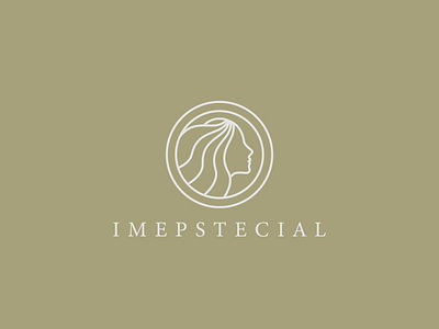Imepestecial / Logo Design aesthetic aesthetical beauty brand cosmetic esthetic hair icon logo logo design logotype plastic woman
