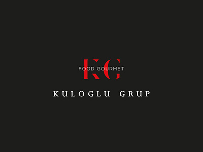 Kuloğlu Grup / Logo Design brand catering food g gourmet icon k logo logo design logotype