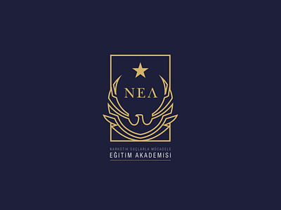 Marka Adı / Nea Akademi brand celebrity drug eagle education educational icon logo logo design logotype month moon narcotic schooling star