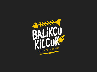 Balikcu Kilçuk / Logo Design angler brand fish fisher fisherman fishery fishing icon logo logo design logotype trawler