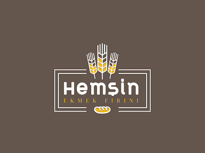 Hemşin / Logo Design bakehouse bakery baking brand cooker crop furnace hearth icon kiln logo logo design logotype oven plant roaster sow stove