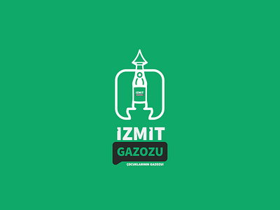 İzmit Gazozu / Logo Design ale beverage brand clock tower drink ginger ale icon logo logo design logotype potable refreshment soda