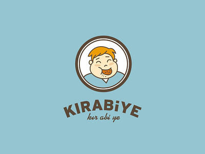 Kırabiye / Logo Design biscuit brand cookie icon kid logo logo design logotype man mascot shortbread shortcake